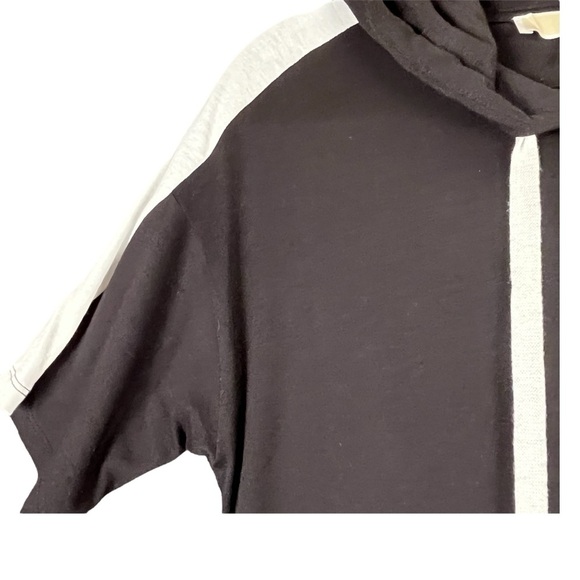 Michael Kors Logo Tee Shirt Hoodie Athleisure Mini Dress Women's Size S - Picture 4 of 9